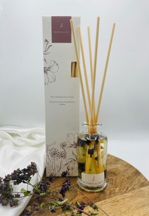 Beatrice & Lilly Wild Rhubarb & Plum Reed Diffuser