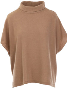 Cashmere Blend Camel Tunic - With love Jane