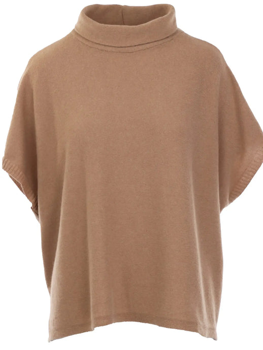 Cashmere Blend Camel Tunic - With love Jane