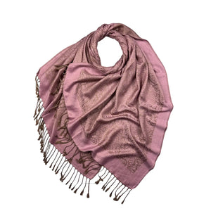 Dusty Pink Pashmina