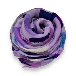 Purple Dots Retro Style Scarf