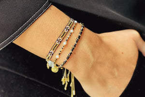 Jaala bracelet stack Boho Betty in gift box